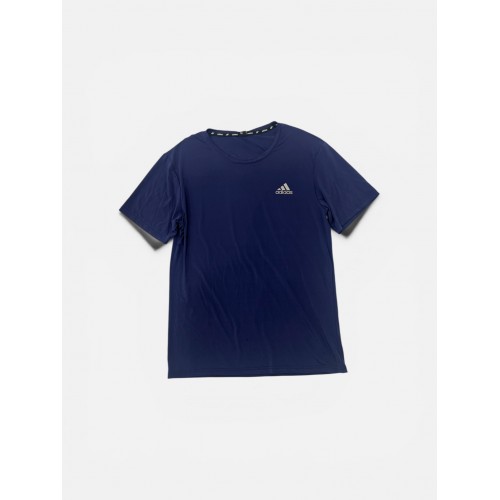 Adidas Μπλε Αθλητικό T-Shirt Climalite – Ανδρικό 4XL